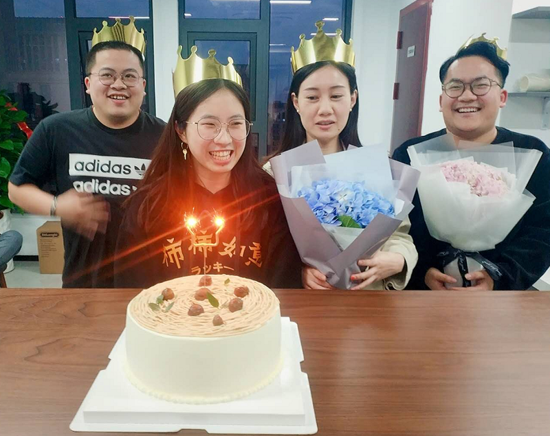 新的環境，新的生日驚喜